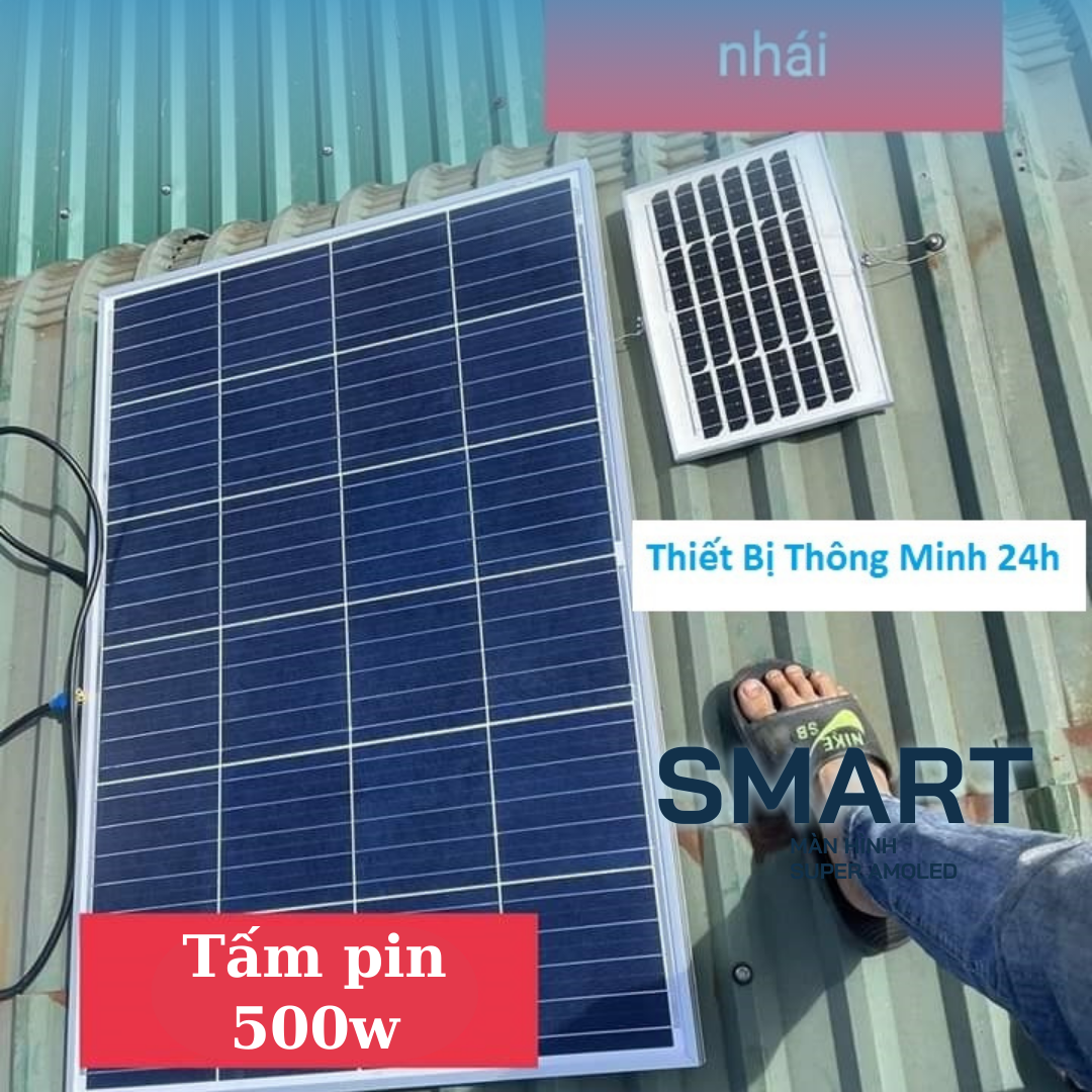 Tấm pin năng lượng mặt trời Blue Carbon với thiết kế bền bỉ