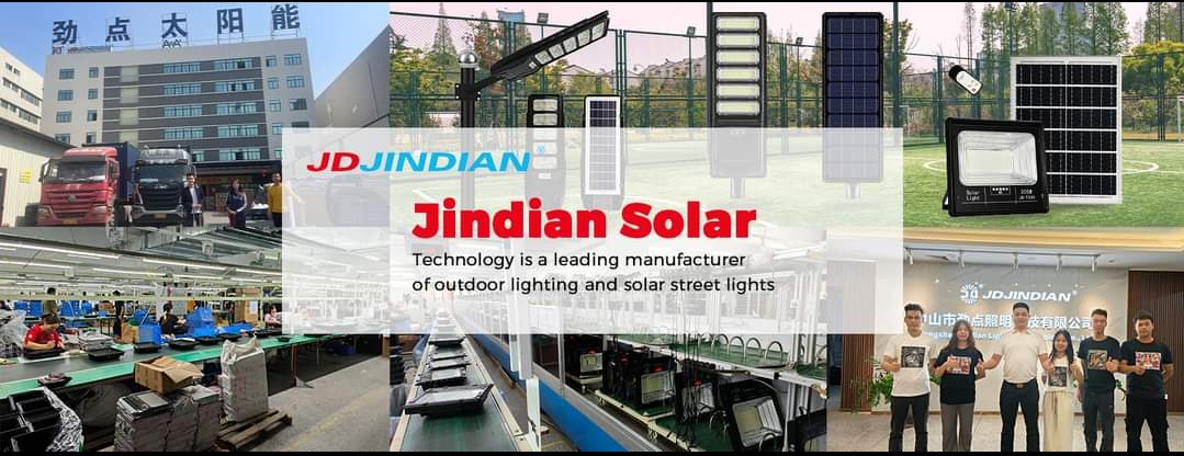 Đèn năng lượng mặt trời 300W JD-18300 - Chính Hãng JD JINDIAN