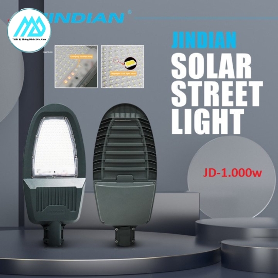 Đèn Năng Lượng Mặt Trời Công Xuất 1.000w - Chính Hãng JINDIAN