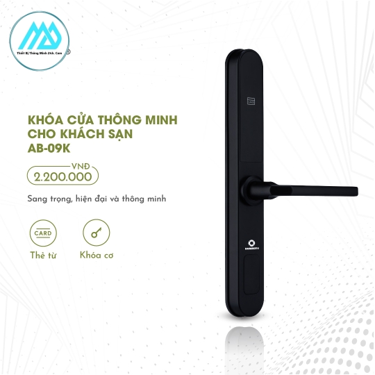 Khóa cửa thông minh cho khách sạn MD-09K