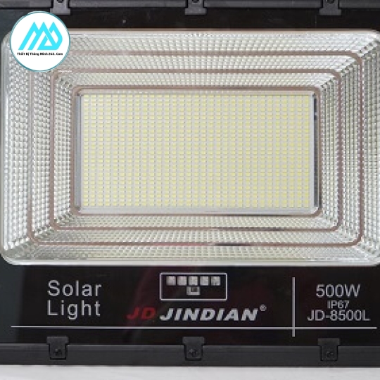 Đèn pha năng lượng mặt trời 500w JD-8500L-chính hãng JINDIAN NEW