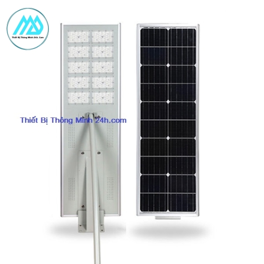 Đèn đường 80W Đèn năng lượng Liền Thể mặt trời 80W Blue Carbon