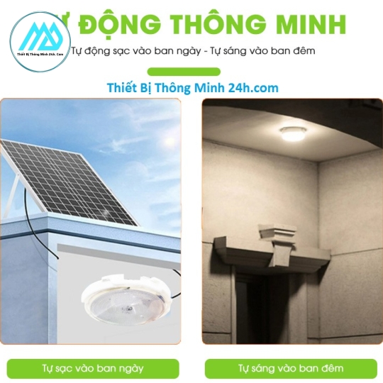Đèn Năng Lượng ốp trần JD-L400