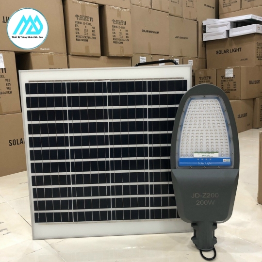 Đèn Đường Năng Lượng Mặt Trời JinDian Z200 New
