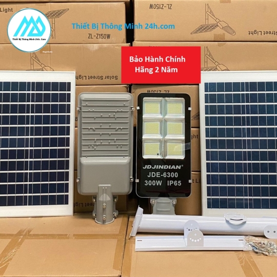 Đèn Năng Lượng Mặt Trời Chính Hãng  300W Jindian JDE-6300