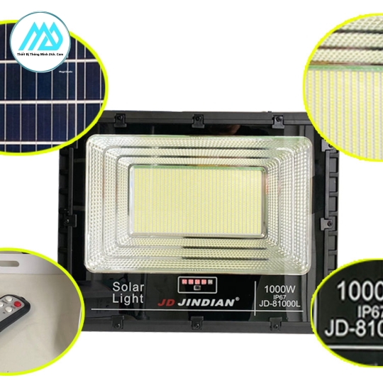Đèn năng lượng mặt trời JD-81000L - Công xuất 1000w