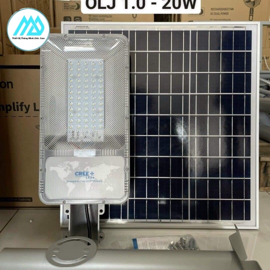 Đèn đường năng lượng mặt trời Blue Carbon 20W BCT-OTJ1.0 -Chính Hãng Blue Cabon
